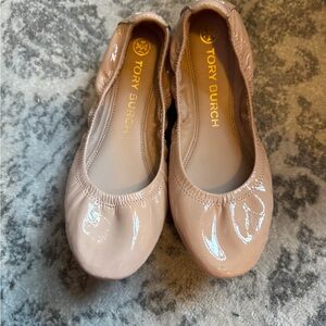 NWOT Tory Burch Women's Beige Ballet Flats sz 7.5